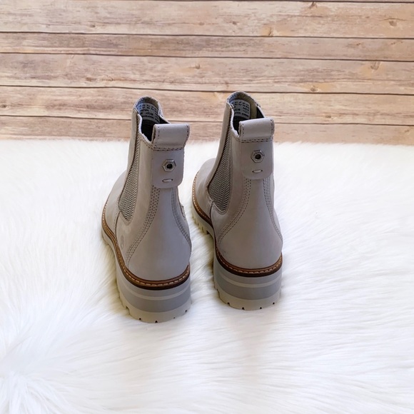 Timberland Courmayeur Valley Chelsea Taupe Boots - Picture 6 of 7